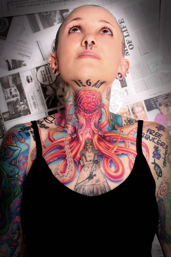 Tattoo octopus with girl the 50+ Awesome