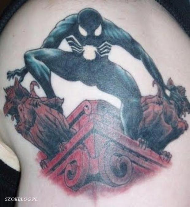16+ Black Spiderman Tattoos