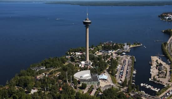 Beautiful Image Of The Nasinneula Tower In Finland