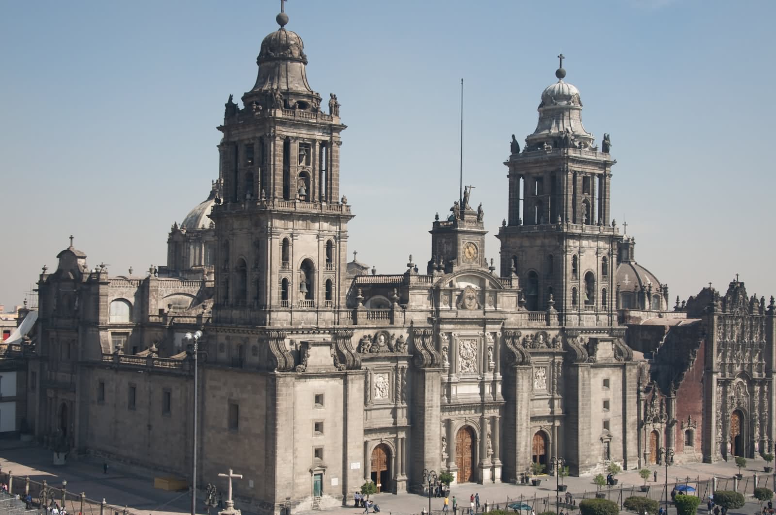 Beautiful Picture Of The Metropolitan Cathedral In Mexico