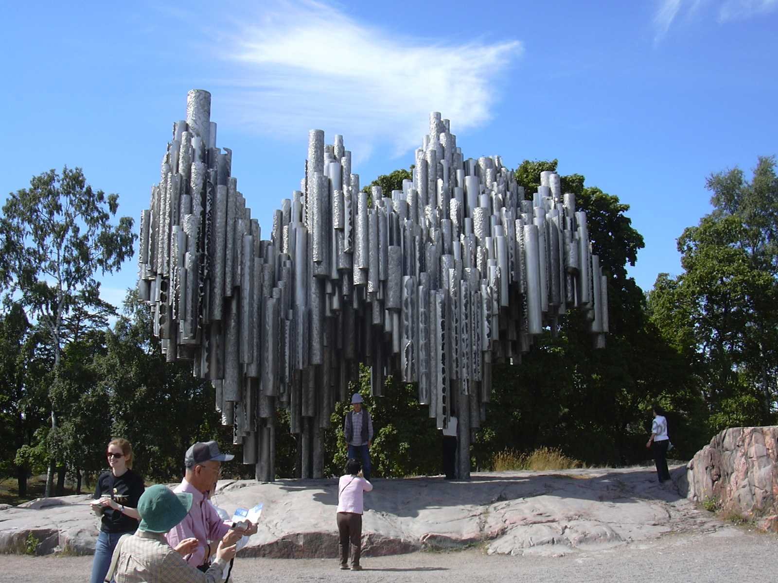 Beautiful Picture Of The Sibelius Monument In Helsinki, Finland