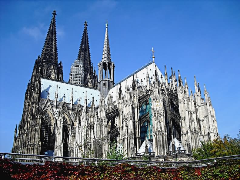 Beautiful View Of The Cologne Cathedral German