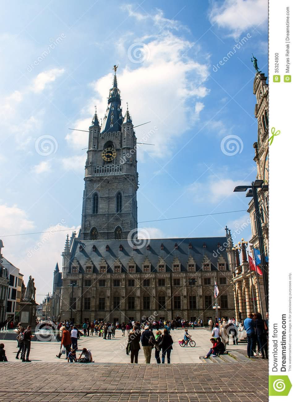 Belfry Tower In Gent Picture