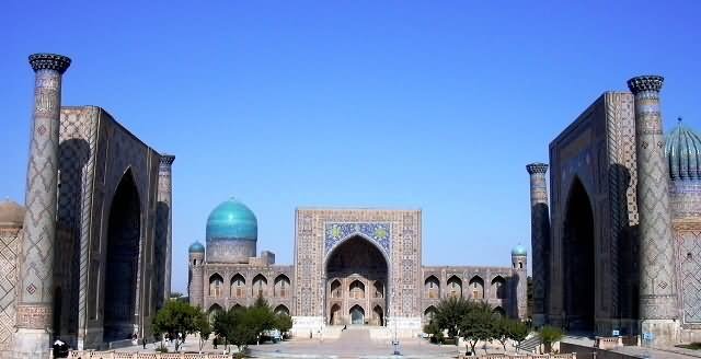 Bibi-Khanym Mosque In Samarkand, Uzbekistan