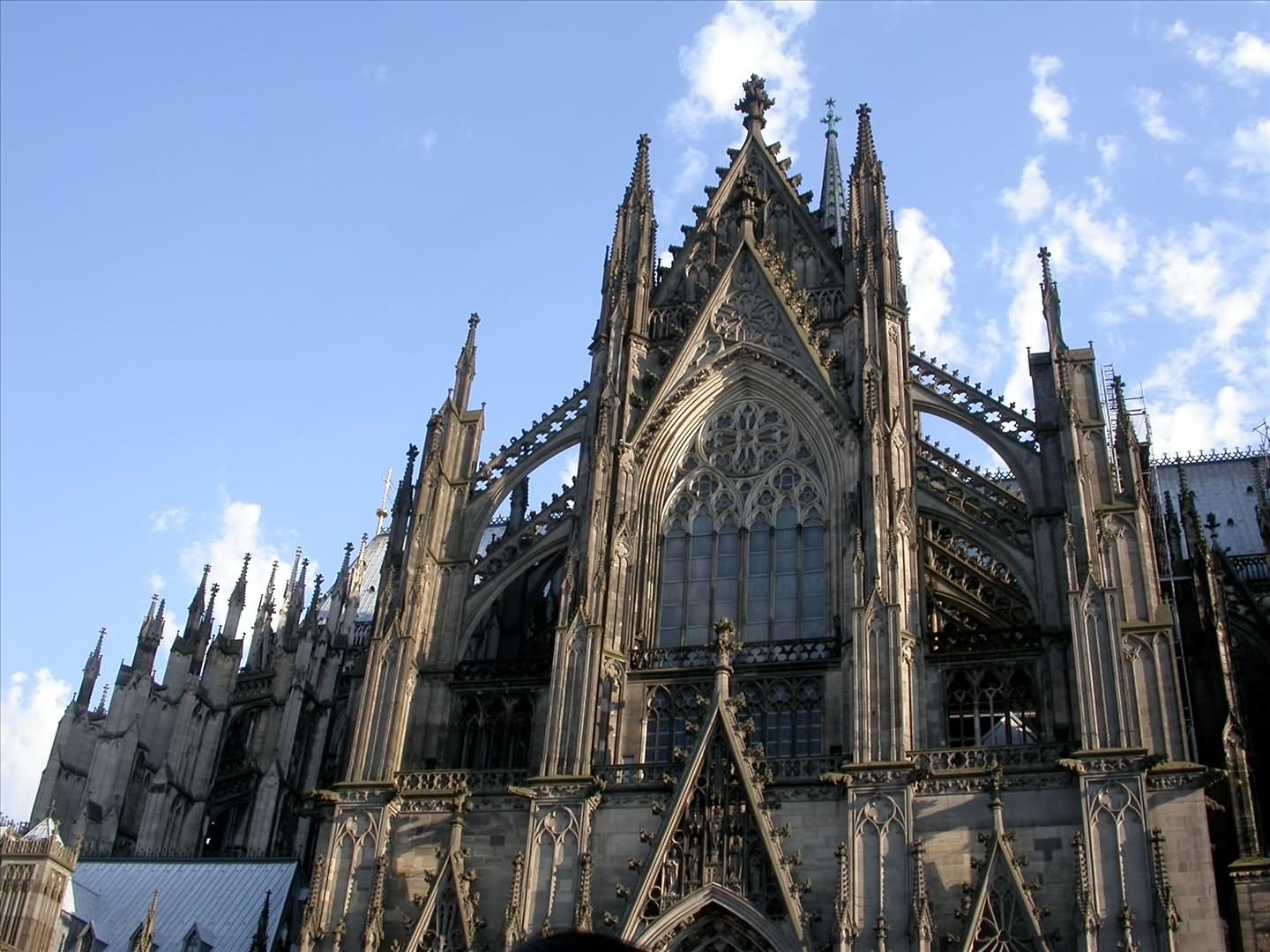 Cologne Cathedral Front View Closeup Picture