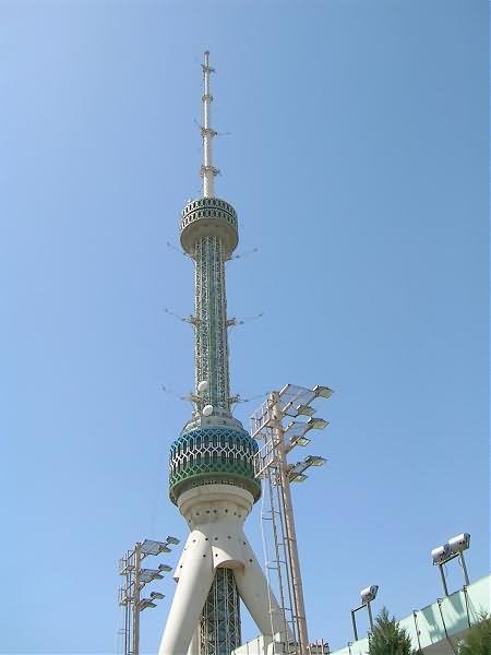 Day Time Picture Of The Tashkent Tower In Uzbekistan