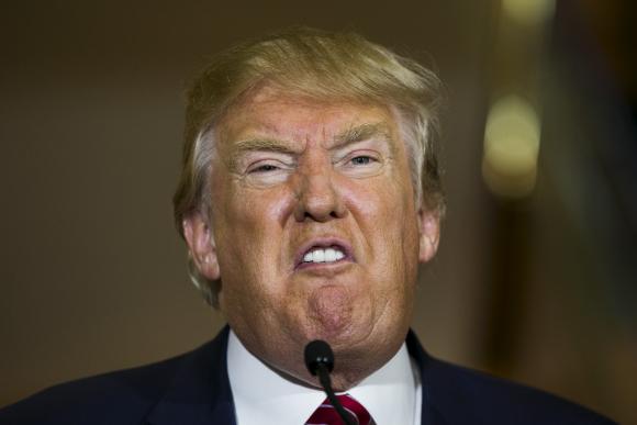 Donald Trump Making Funny Face Photo