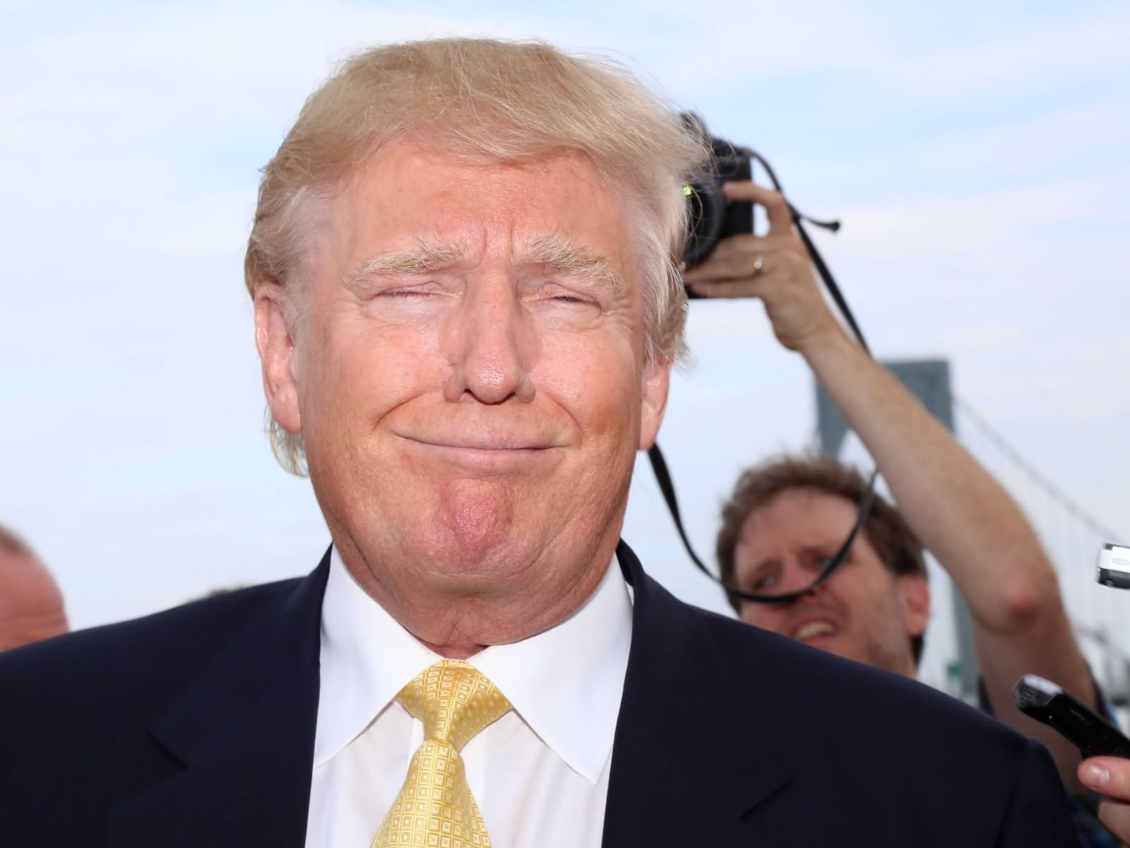 Donald Trump Making Funny Face Picture