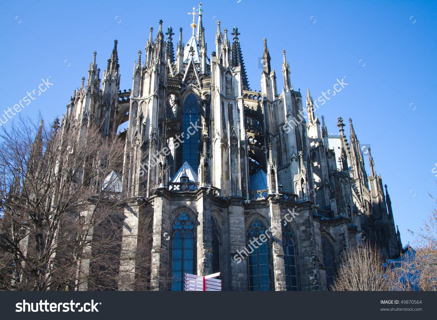 Exterior View Of the Cologne Cathedral In Cologne, Germany