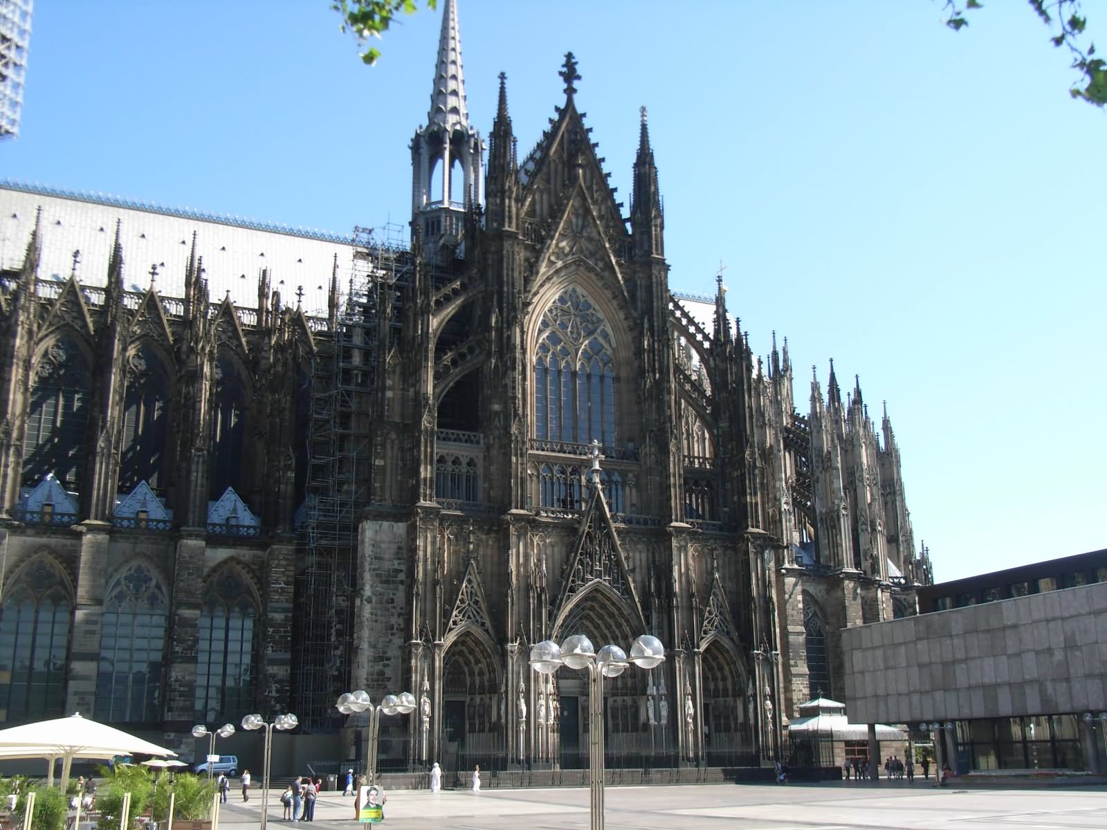 Front View Image Of The Cologne Cathedral