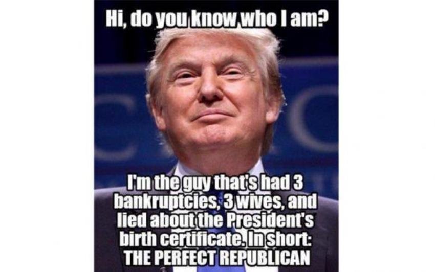Funny Donald Trump Meme Hi Do You Know Who I Am Picture