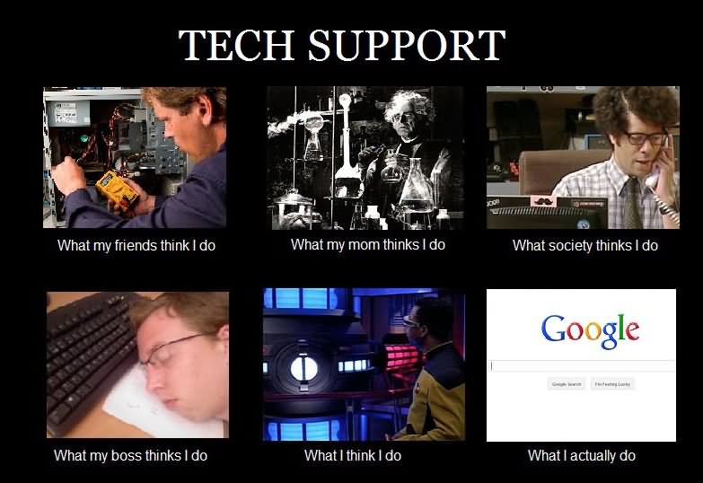 Funny Tech Support Meme Picture For Facebook