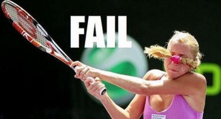 Funny Tennis Fail Picture For Facebook