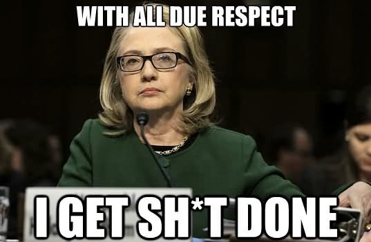 Hillary Clinton Funny Political Meme Photo