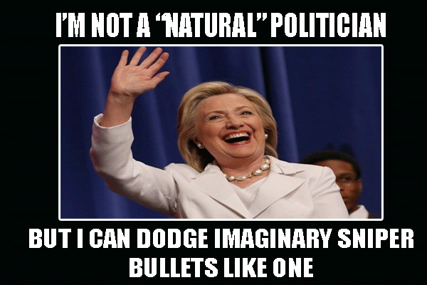 I Am Not A Natural Politician Funny Hillary Clinton Meme Image