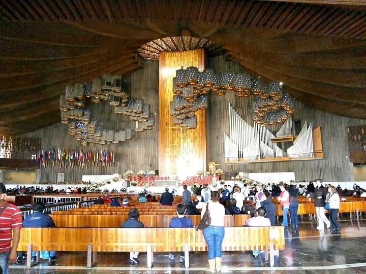Inside The New Basilica of Our Lady of Guadalupe