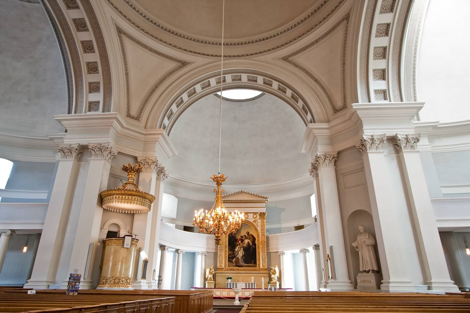 Inside View Of The Helsinki Cathedral