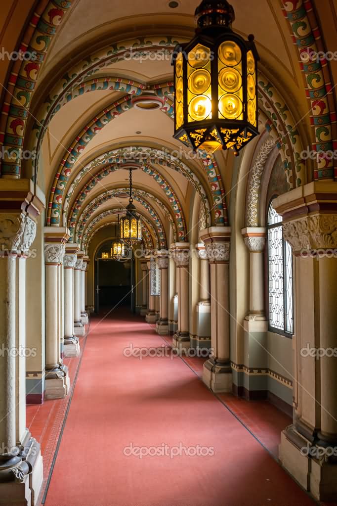 Interior Of The Neuschwanstein Castle In Germany Picture