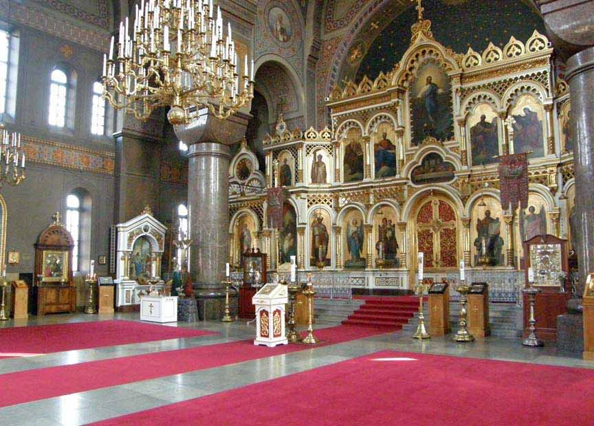Interior View Image Of The Uspenski Cathedral