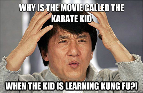 Jackie Chan Funny Karate Meme Picture