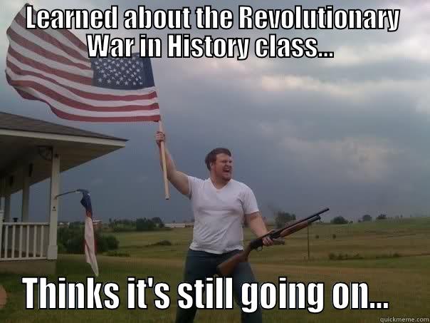 Learned About The Revolutionary War In History Class Thinks It's Still Going On Stormtrooper Image