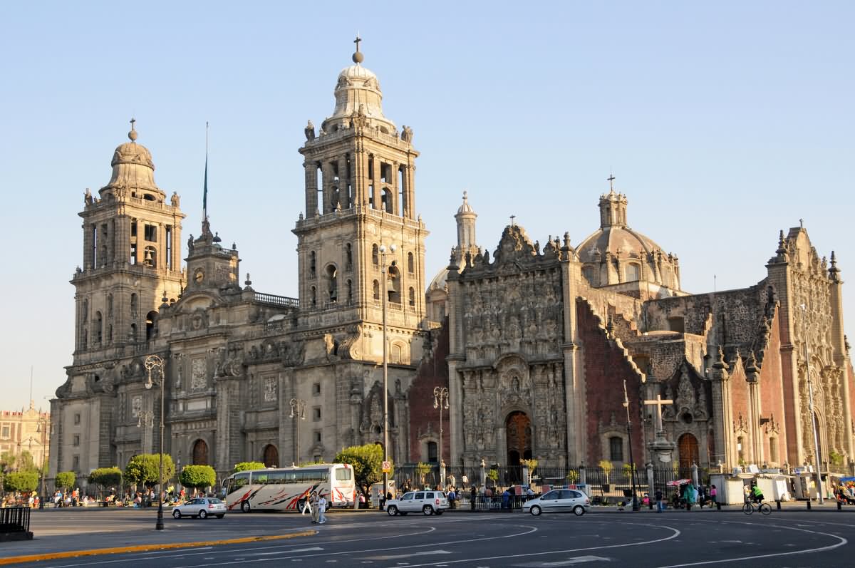 Metropolitan Cathedral In Mexico