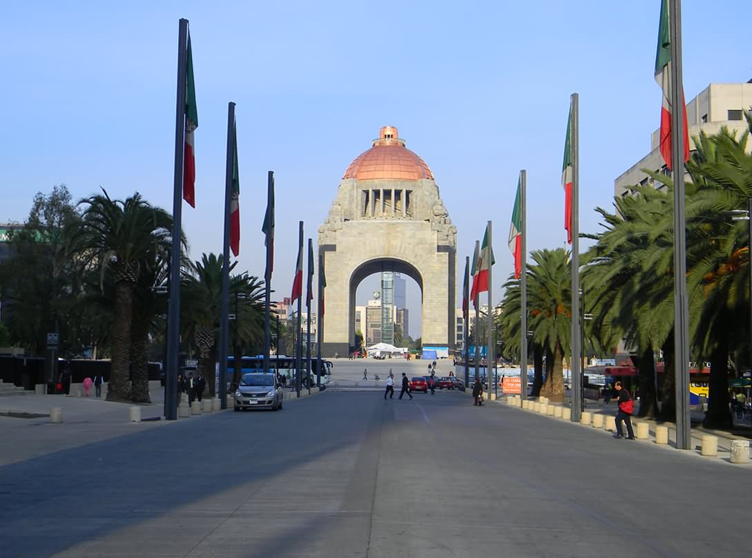 Monumento a la Revolucion In Mexico City
