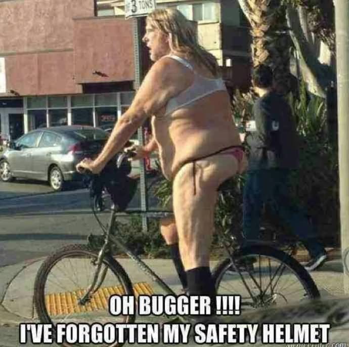 Oh Bugger I Have Forgotten My Safety Helmet Funny Safety Meme Image