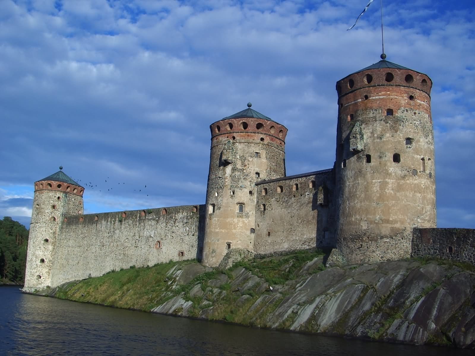 Olavinlinna Castle View Image