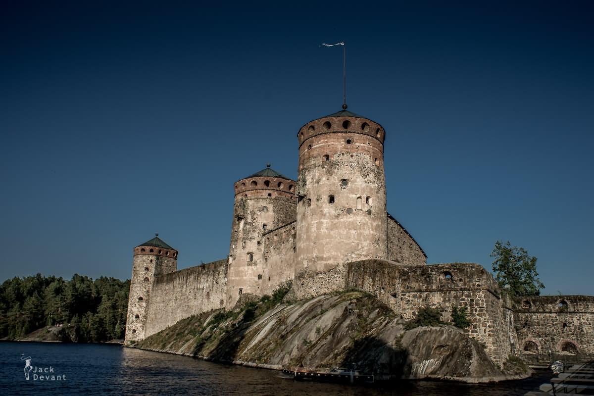 Olavinlinna Fortress In Finland