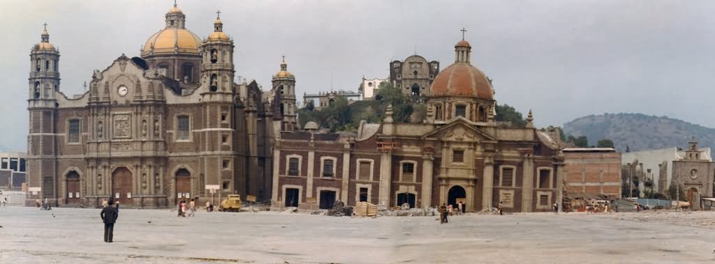 Panorama Picture Of The Basilica of Our Lady of Guadalupe