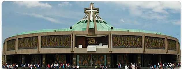 Panorama View Of Basilica of Our Lady of Guadalupe