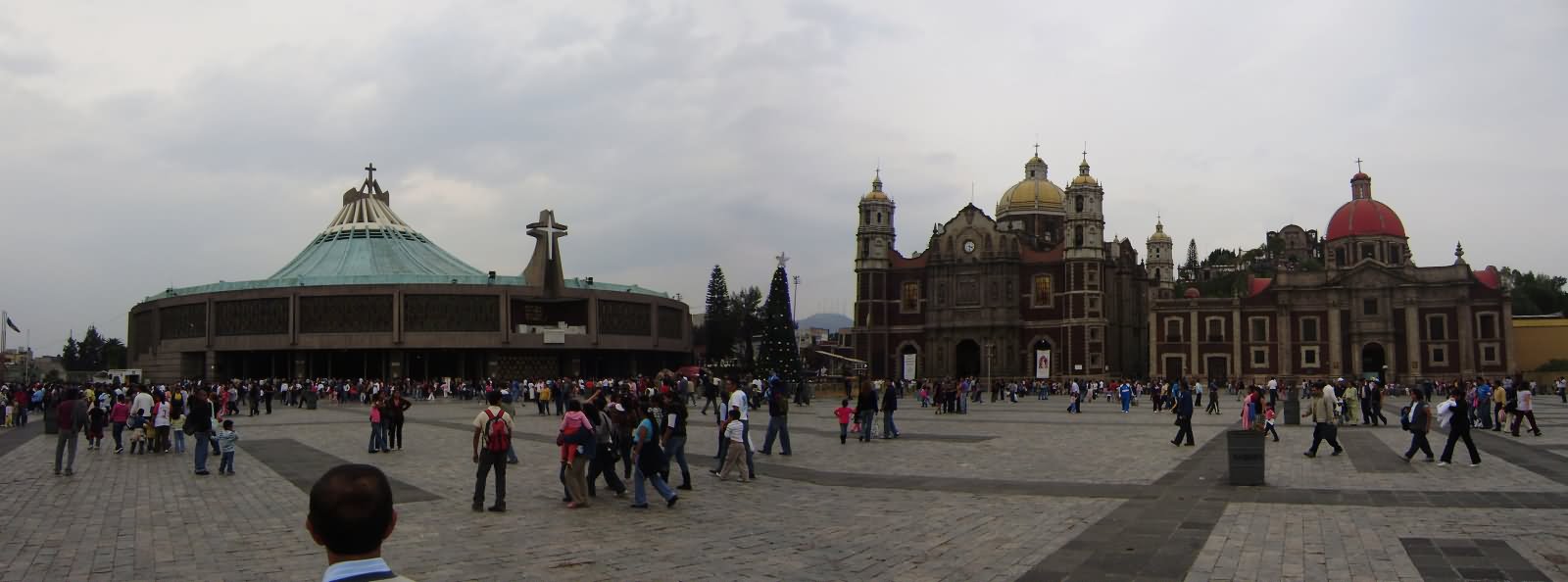 Panorama View Of The Basilica of Our Lady of Guadalupe