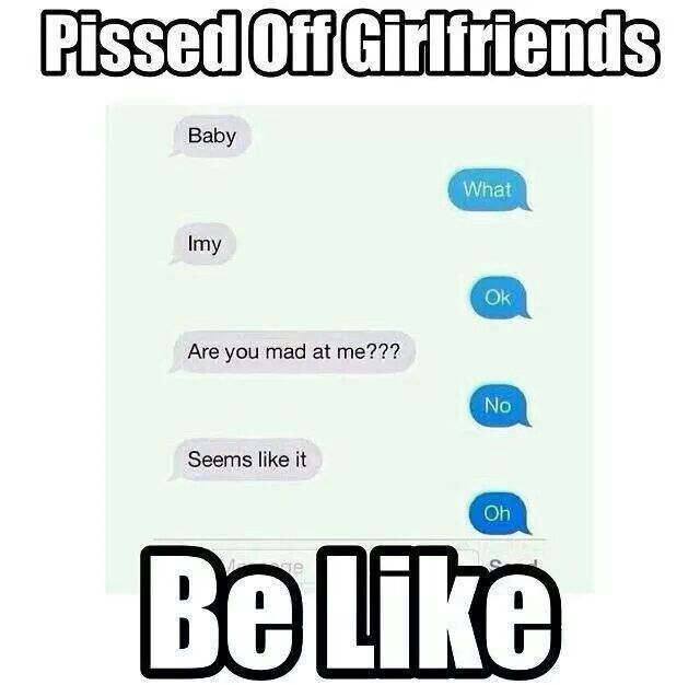 Pissed Off Girlfriends Be Like Funny Girlfriend Meme Photo