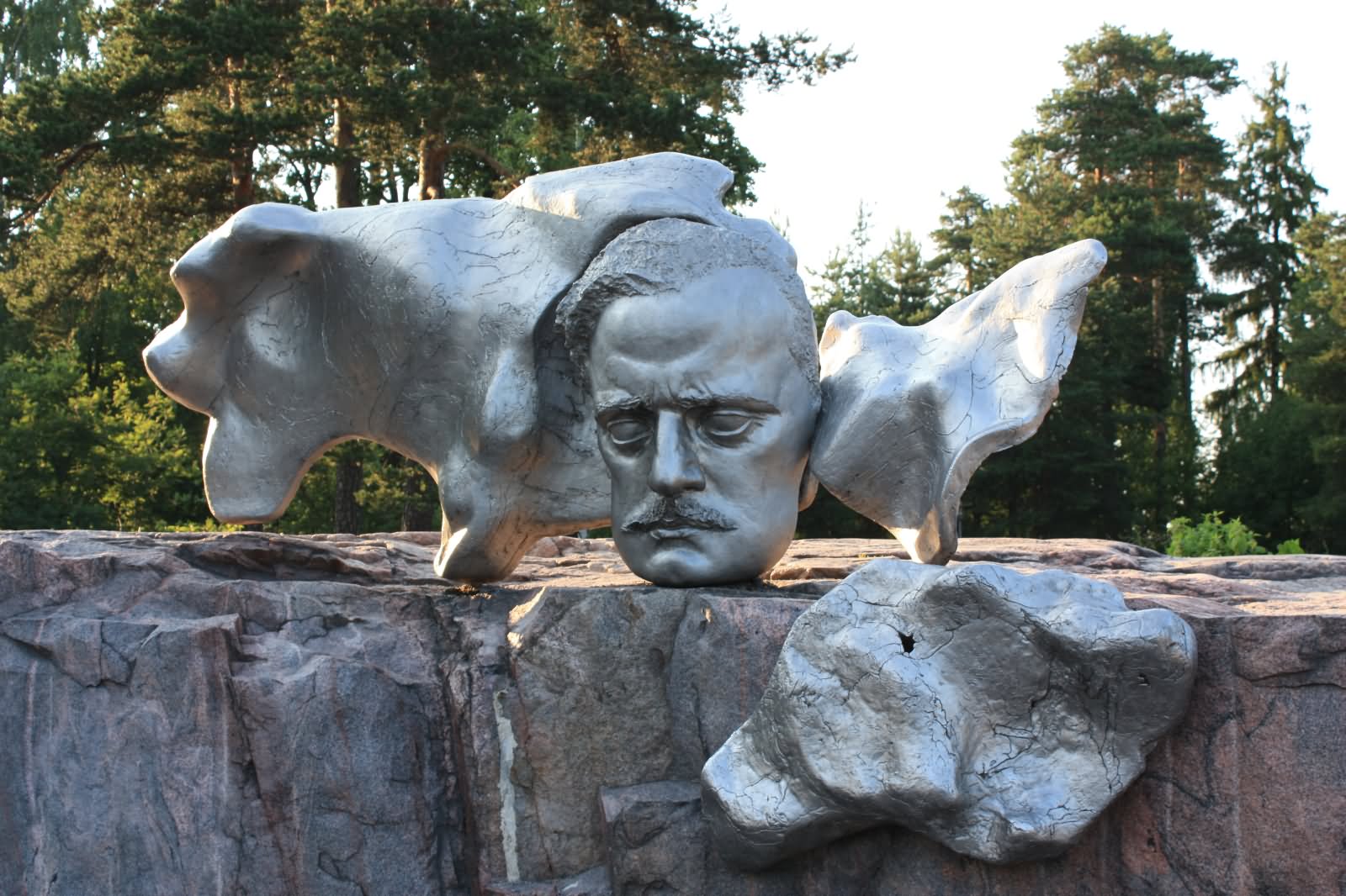 Sibelius Head At The Sibelius Monument