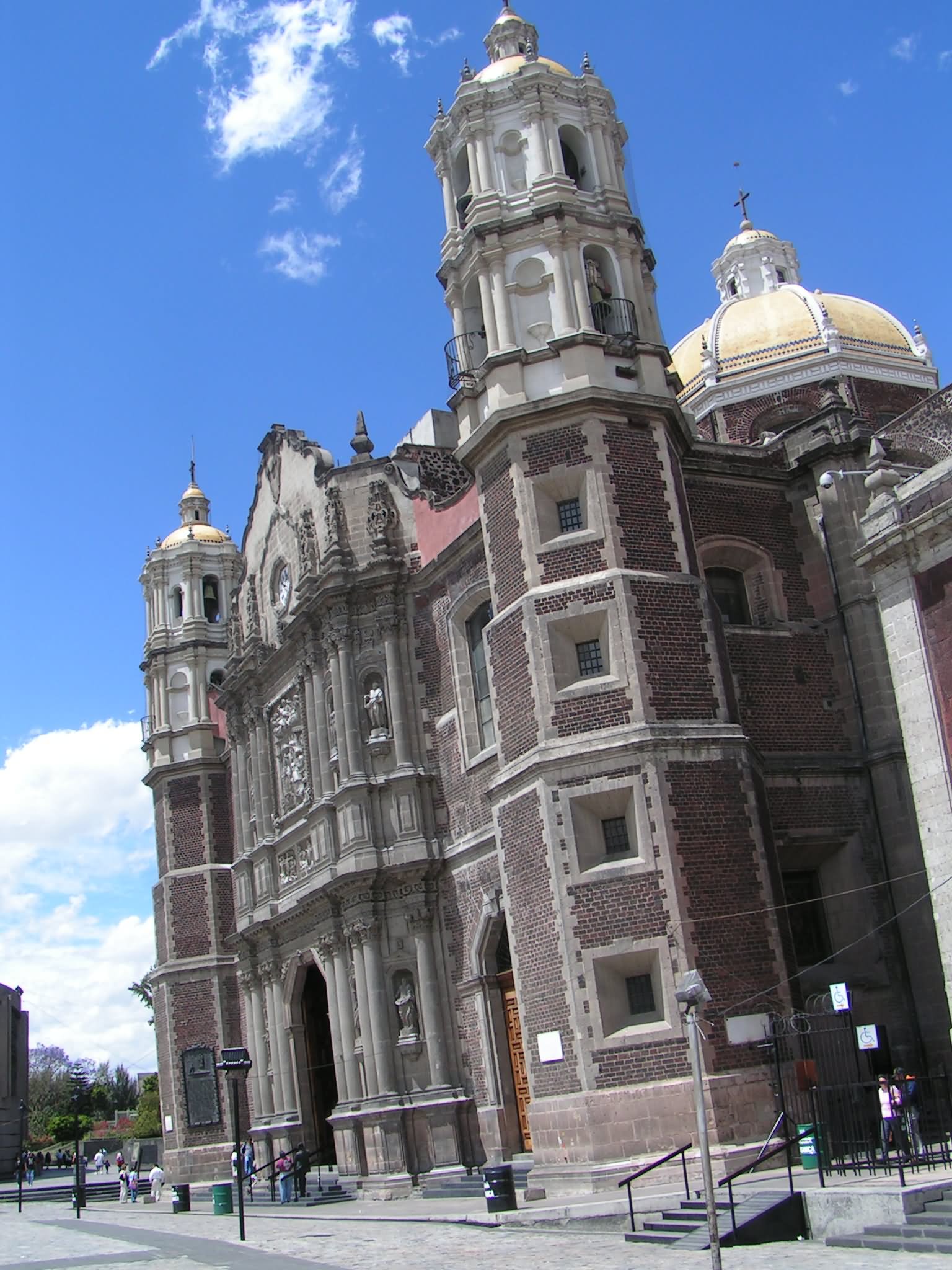 Side View Of The Basilica of Our Lady of Guadalupe