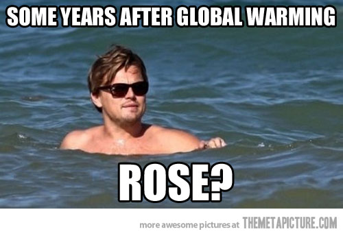 Some Years After Global Warning Rose Funny Swimming Meme Image