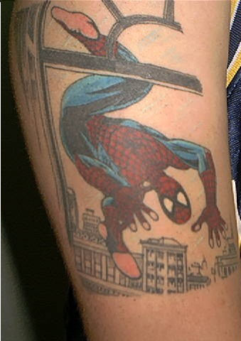 Spiderman Tattoo Image