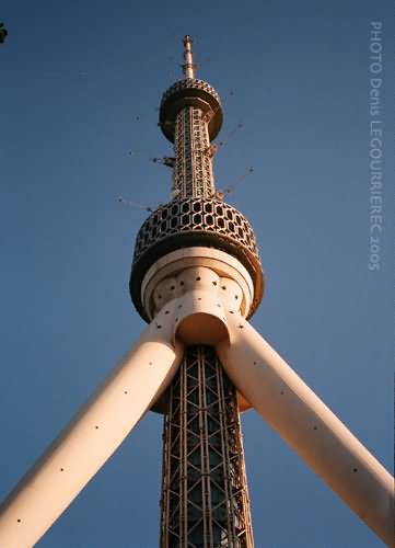 Tashkent TV Tower  View From Below Picture