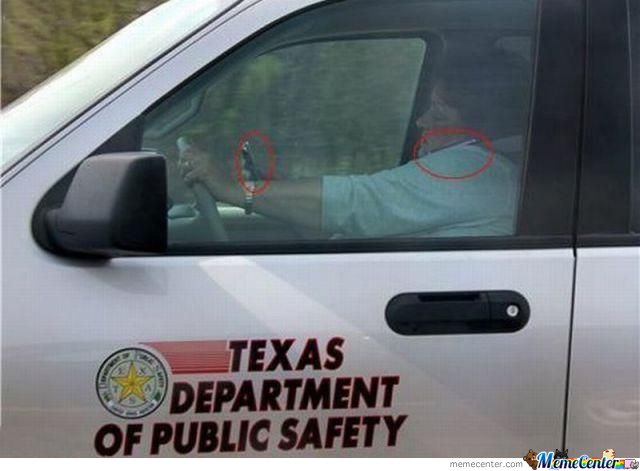 Texas Department Of Public Safety Funny Safety Meme Picture