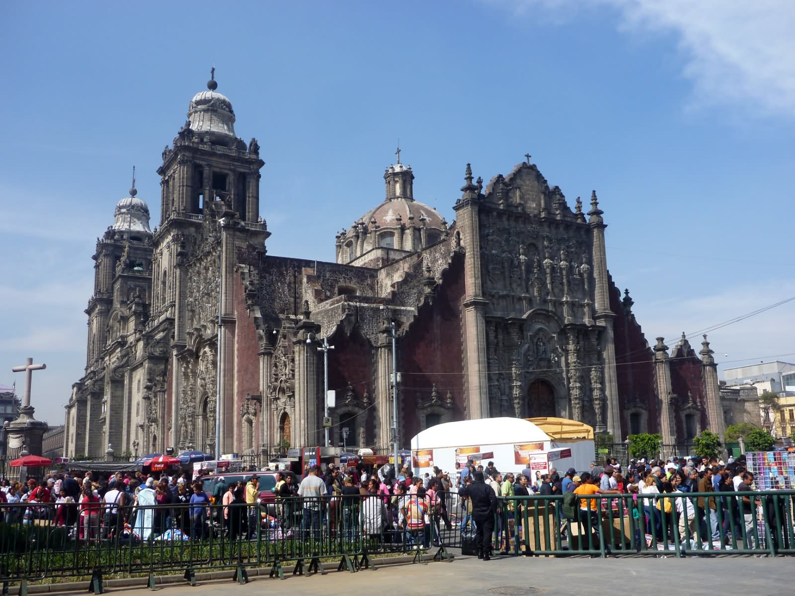 The Beautiful Metropolitan Cathedral In Mexico City