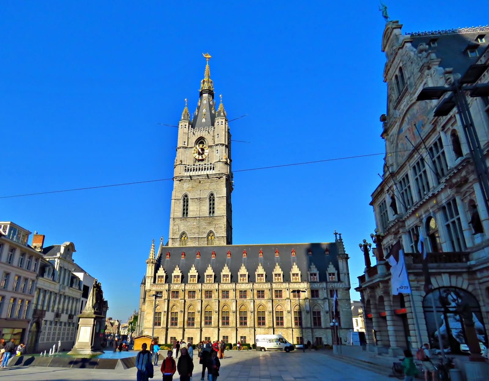 The Belfry of Ghent During Sunset Picture
