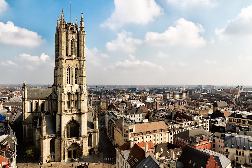 The Belfry of Ghent In Belgium