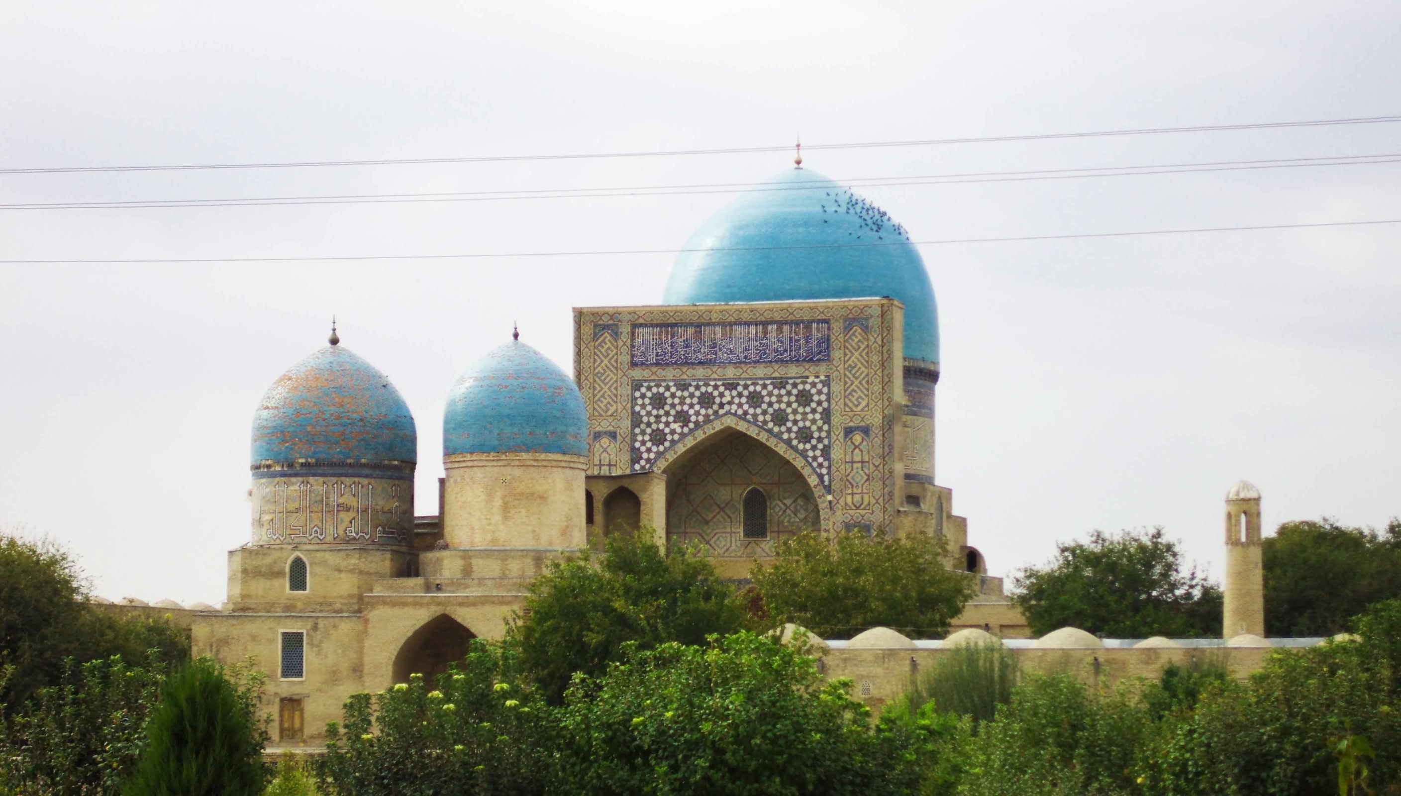 The Bibi Khanym Mosque In Uzbekistan