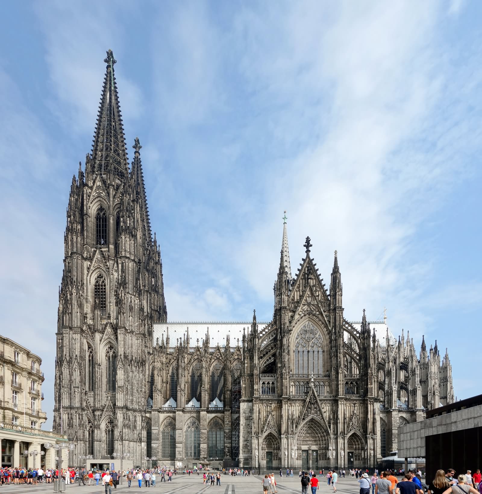 The Cologne Cathedral View From South