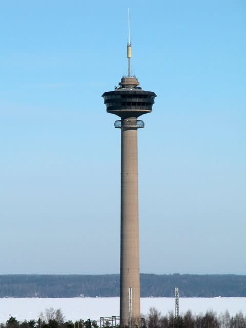 The Nasinneula Observation Tower In Tampere