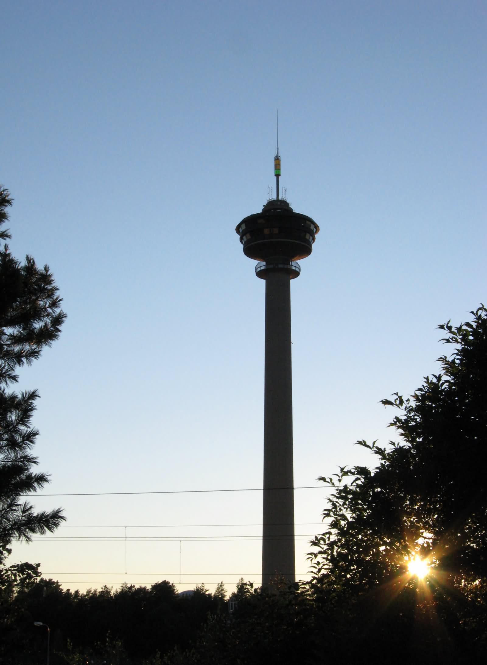 The Nasinneula Tower During Evening