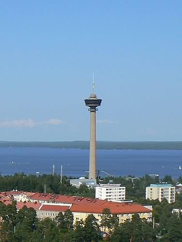 The Nasinneula Tower In Tempere City, Finland