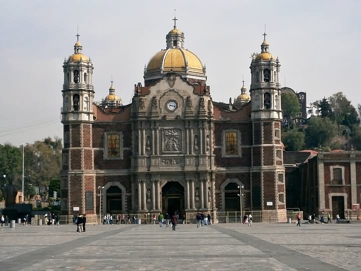 The Old Basilica of Our Lady of Guadalupe In Mexico City