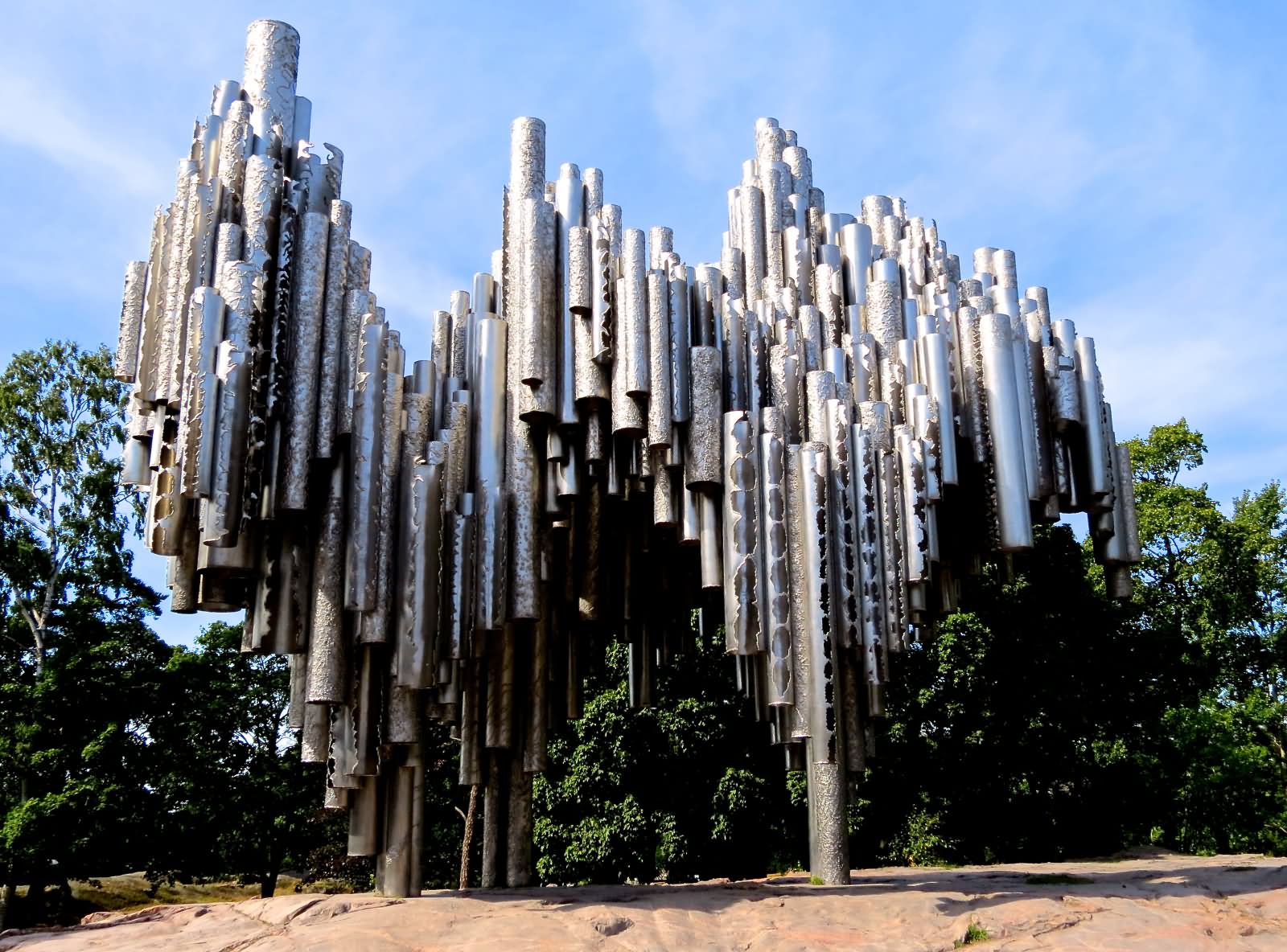 The Sibelius Monument In Helsinki Picture